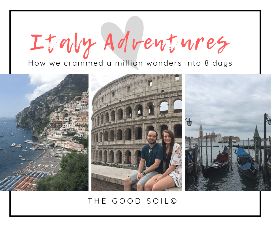 8 Day Italy itinerary with Rome, Naples, Amalfi Coast, and Venice ...