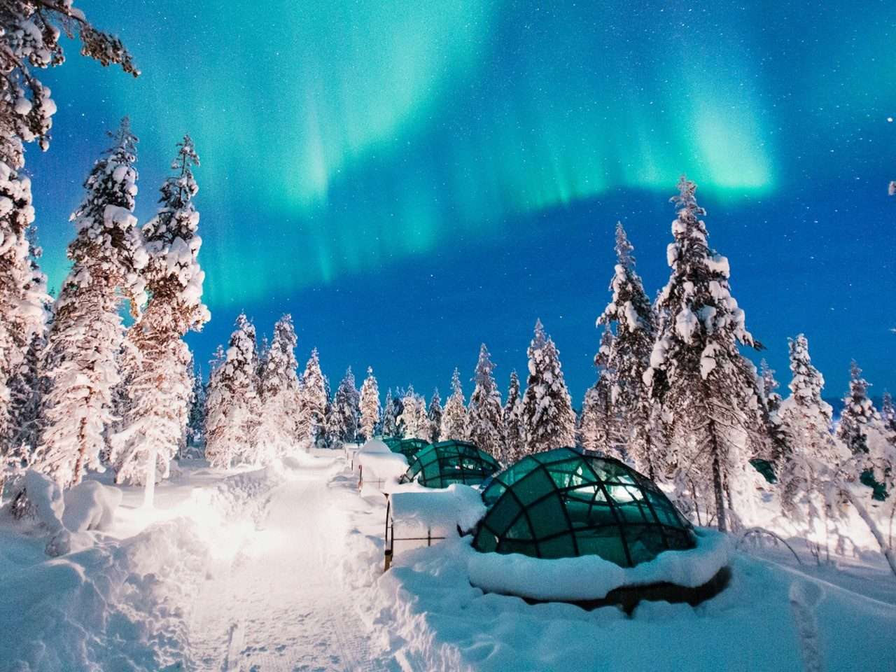 A Northern Lights Adventure in Finland