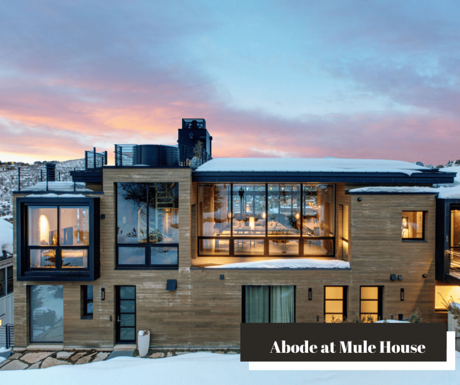 Abode at Mule House  Park City Lodging