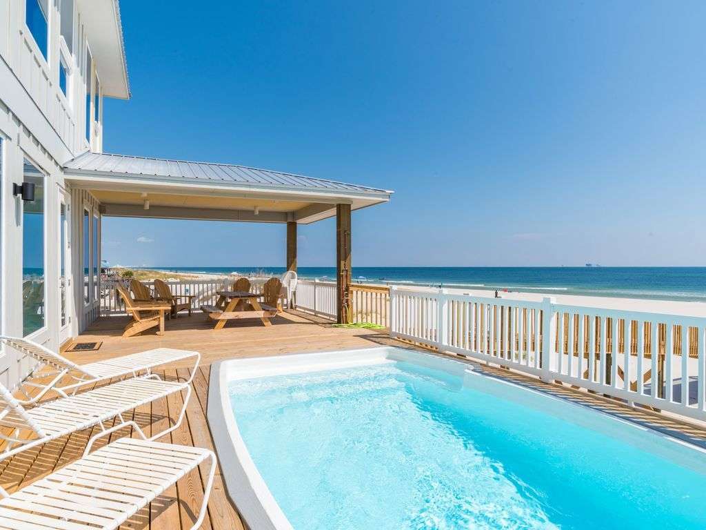 Beach Front W/private Heated Pool and Elevator! Sleeps 28! Total Luxury ...