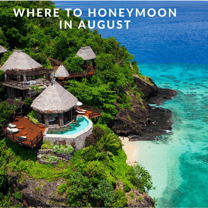 Best Places to Honeymoon in August
