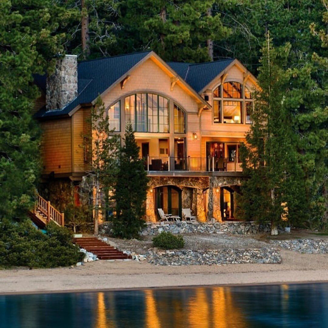 @cabinslife on Instagram: Lake Tahoe home, any comments on this style ...