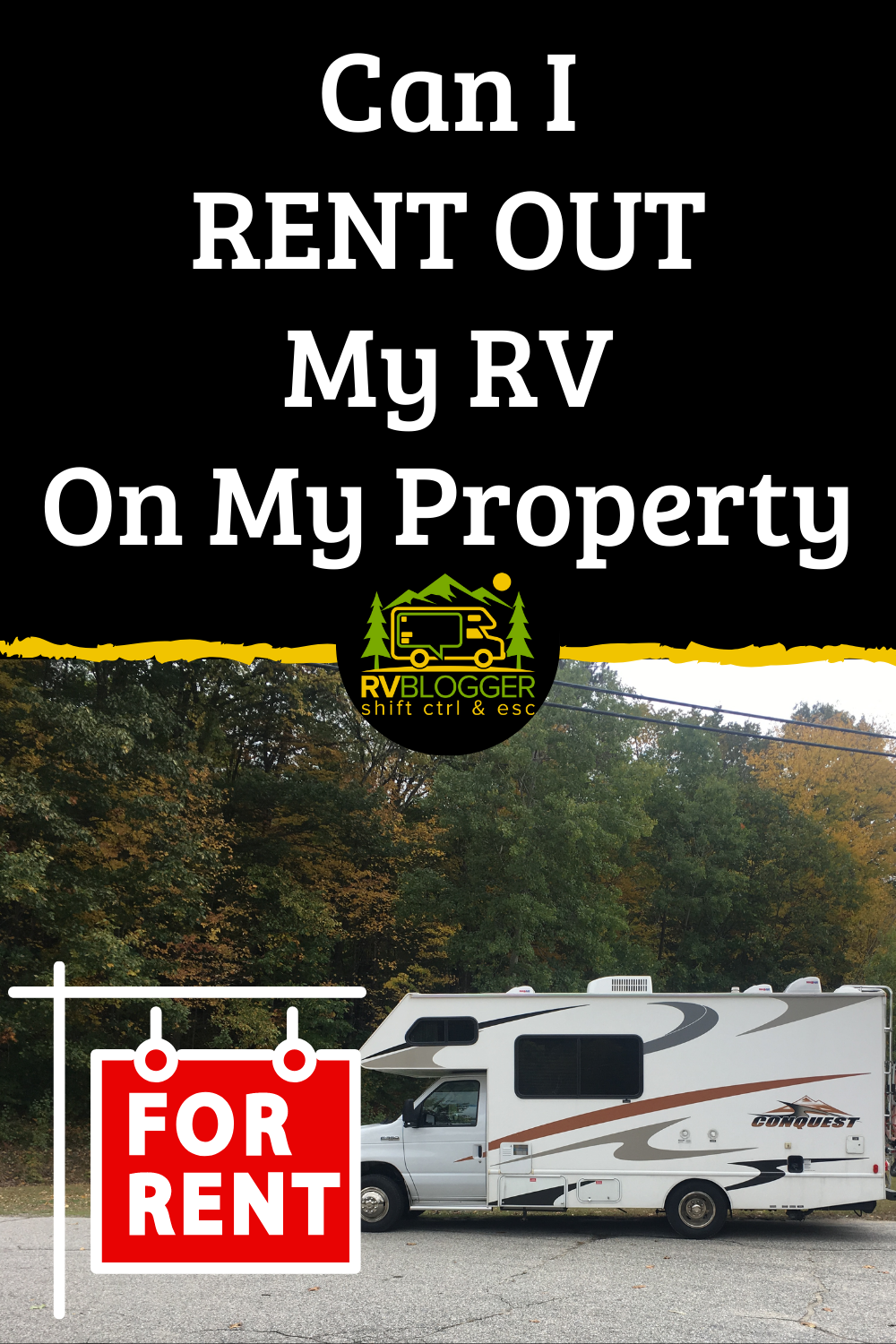 Can I Rent Out My RV On My Property?
