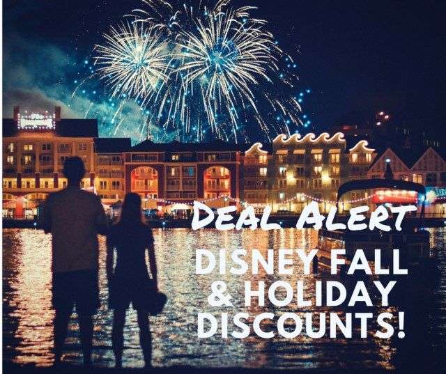 Deal Alert: Fall &  Holiday Discounts at Walt Disney World ...