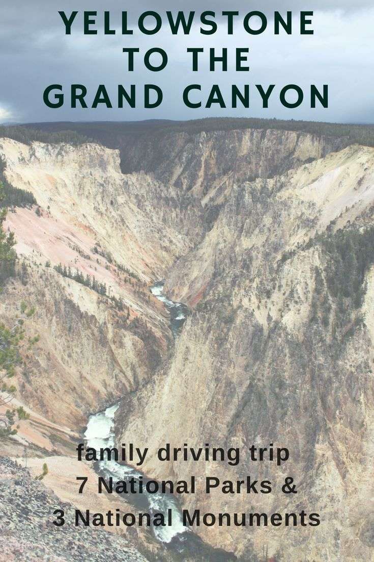 Family Drive From Yellowstone to Grand Canyon