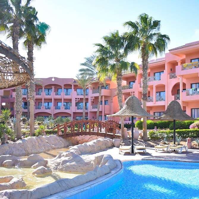 Family of 5, 14 nights all inclusive, 4* Parrotel aqua resort at Sharm ...