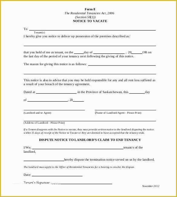 Free Eviction Notice Template California Of 3 Day Notice form ...