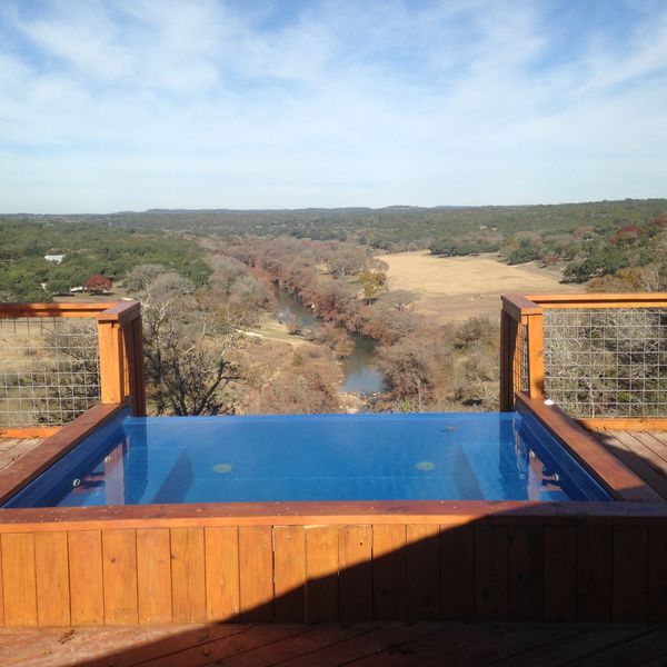 Hill Country Getaway On Beautiful Ranch Perched On A Cliff Over The ...