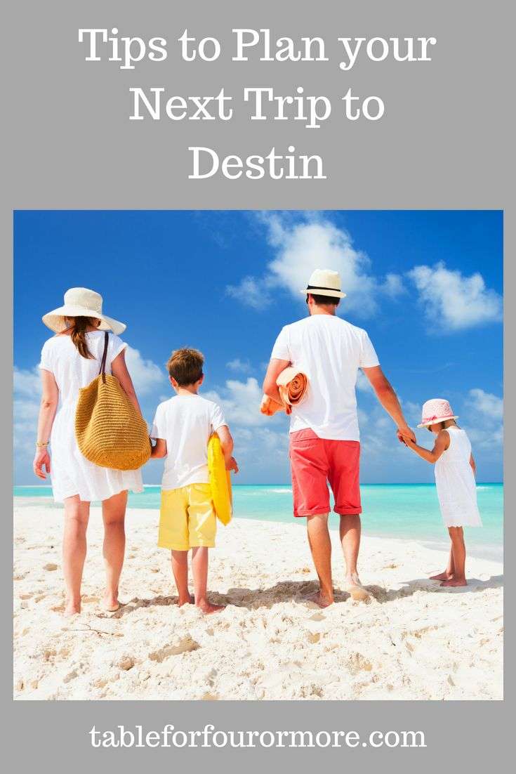 Ideas to Help Plan Your Destin Vacation