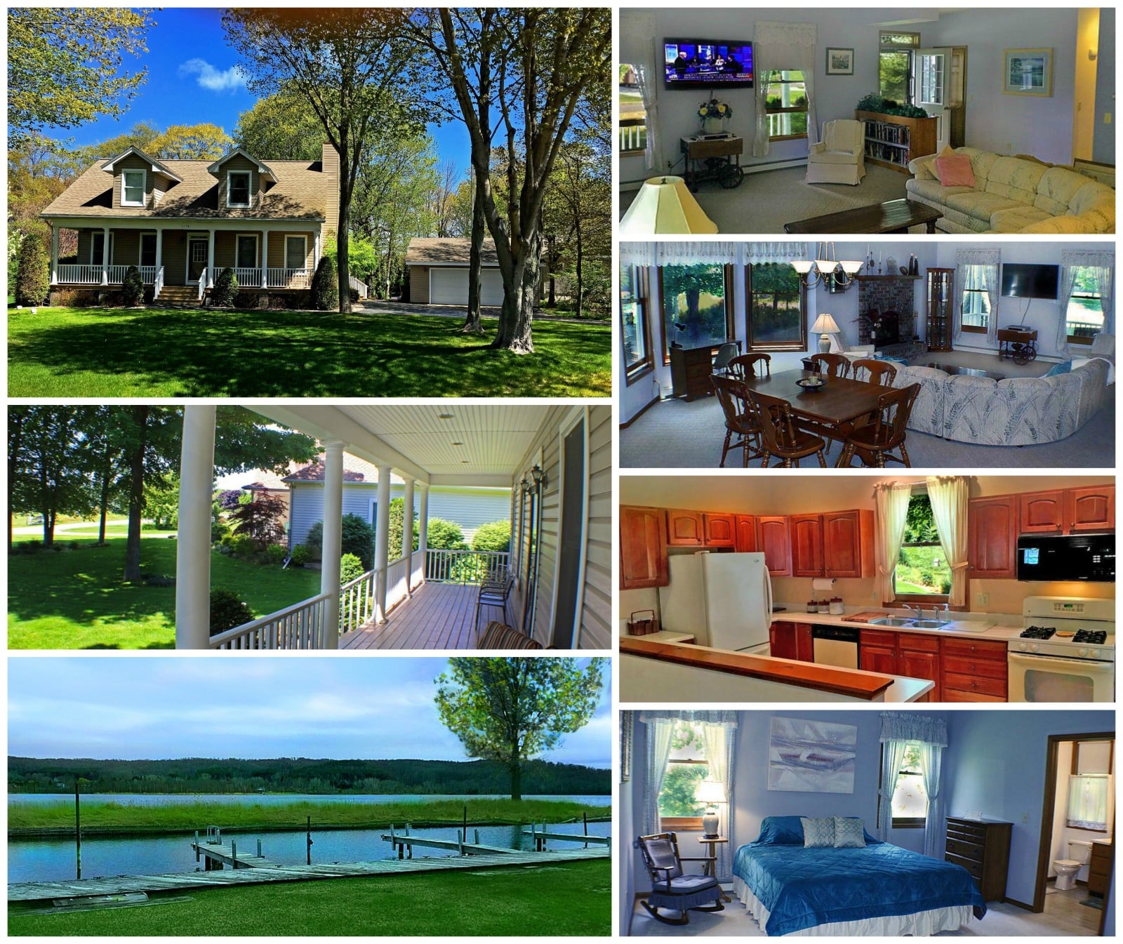 Lake Michigan living is easy at âArcadia Breezeâ? Vacation Rental Home ...