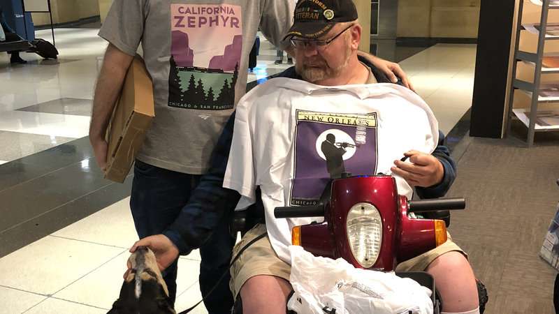 Meet John, a Disabled Veteran who depends on Amtrak to ...