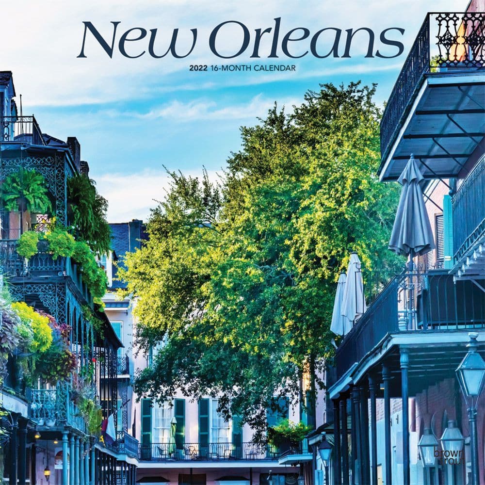 New Orleans 2022 Wall Calendar