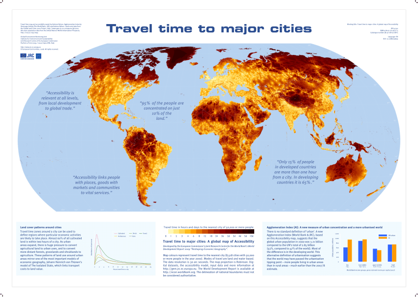 (PDF) Travel Time to Major Cities: A Global Map of Accessibility