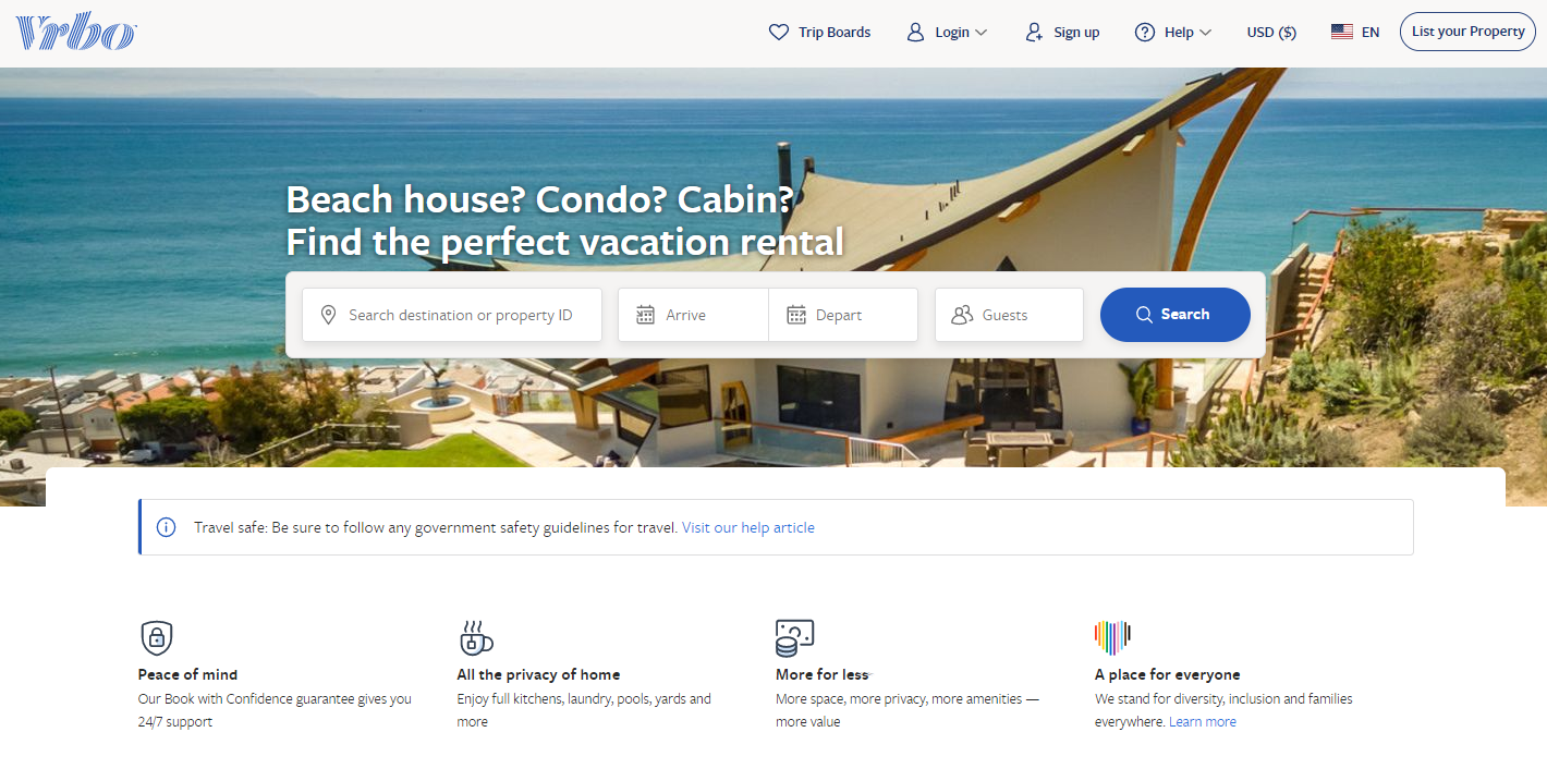 The 50 Best Vacation Rental Websites for Travelers in 2021