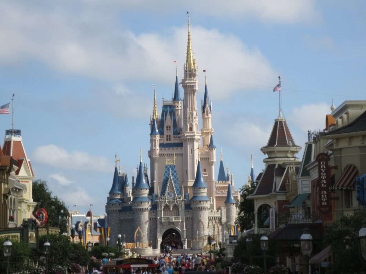 The Castle at Magic Kingdom Disney World Orlando Florida  Disney ...
