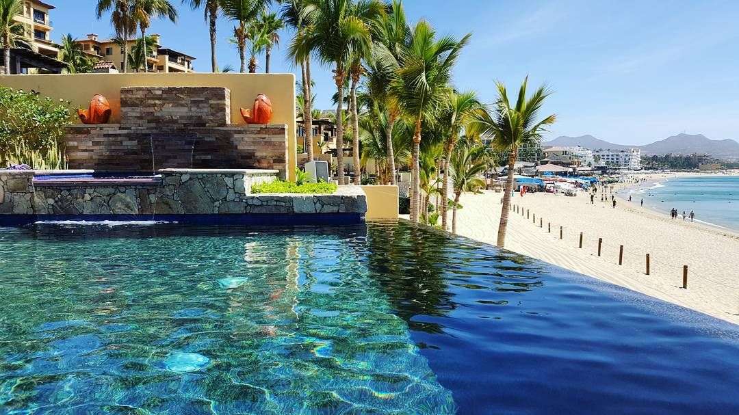 The views and beach access at vacation rental Hacienda Villa 11 in Cabo ...