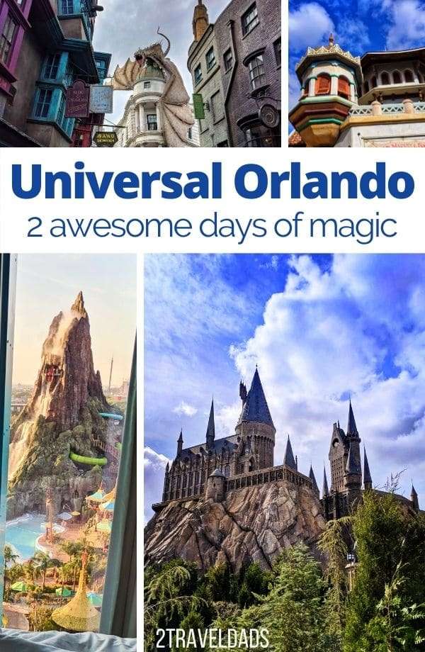 Universal Orlando Resort 2 Day Plan Guide pin 1