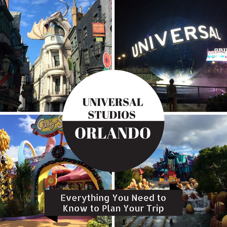 Universal Studios Orlando: Guide for Everything You Need to Know to ...