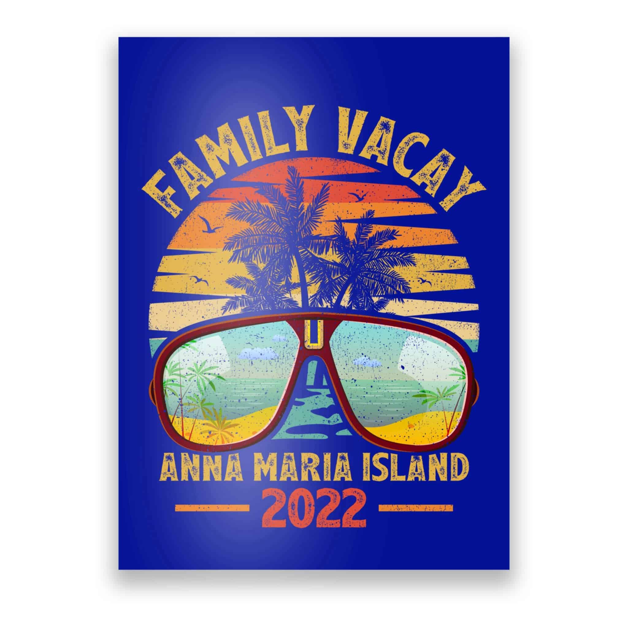 Vintage Family Vacation 2022 Florida Anna Maria Island Beach Cute Gift ...